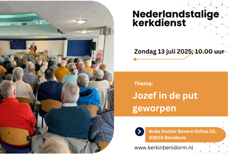 Zondag 13 juli 2025 Thema: Jozef in de put geworpen