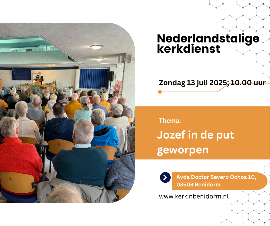 Zondag 13 juli 2025 Thema: Jozef in de put geworpen