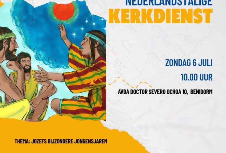 Zondag 6 juli 2025 Thema:  Jozefs bijzondere jongensjaren