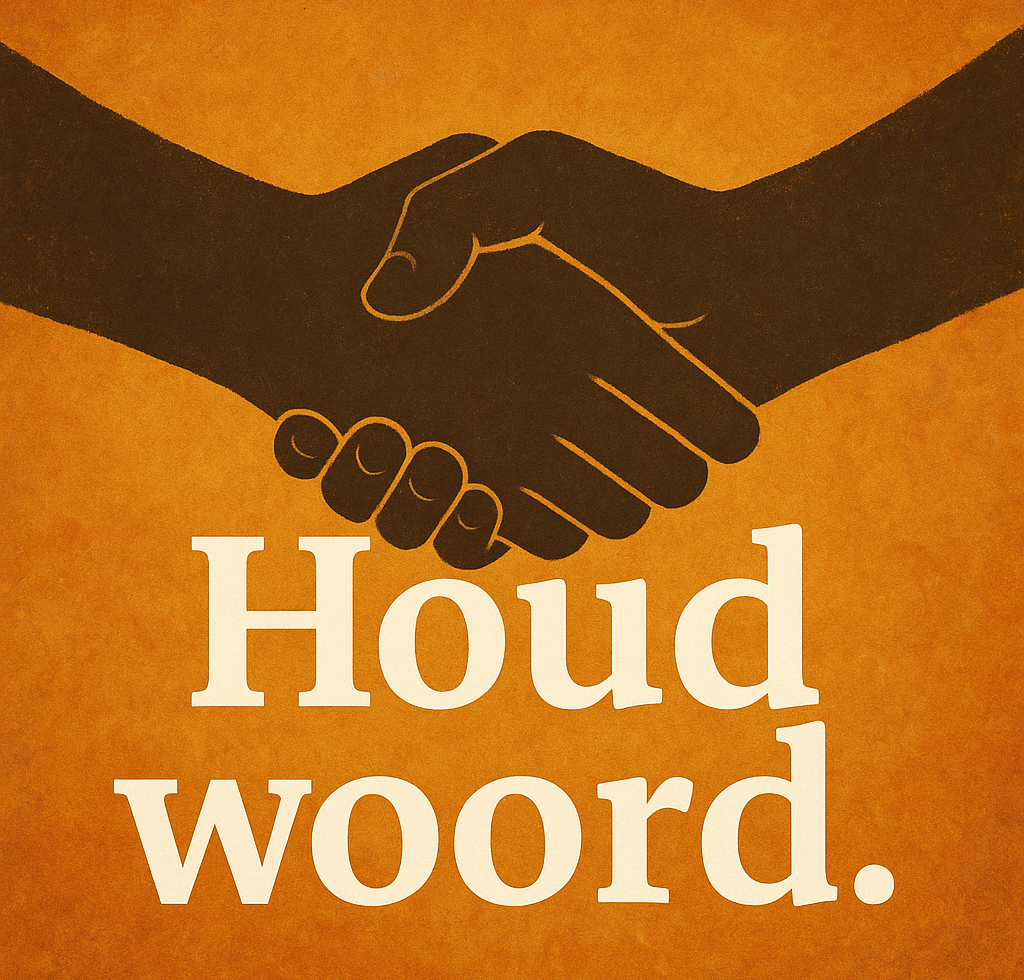 Zondag 2 november 2025 Thema: Houd woord