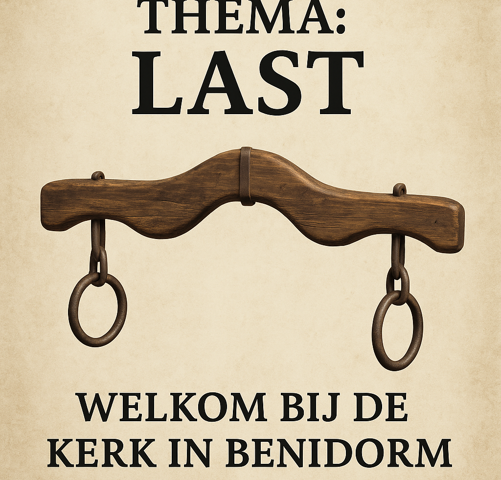 Zondag 9 november 2025 Thema: Last