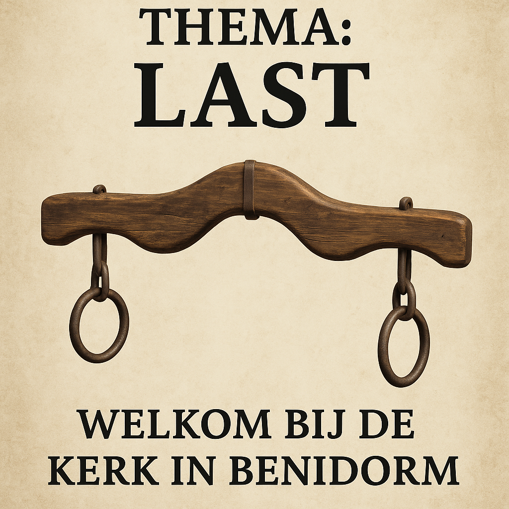 Zondag 9 november 2025 Thema: Last