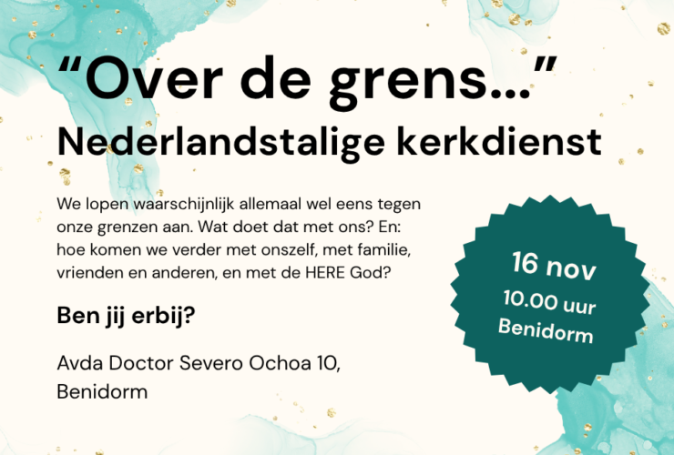 Zondag 16 november 2025 Thema: Over de grens…