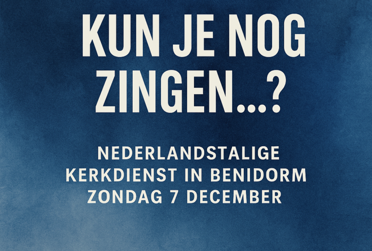 Zondag 7 december 2025 Thema: Kun je nog zingen…